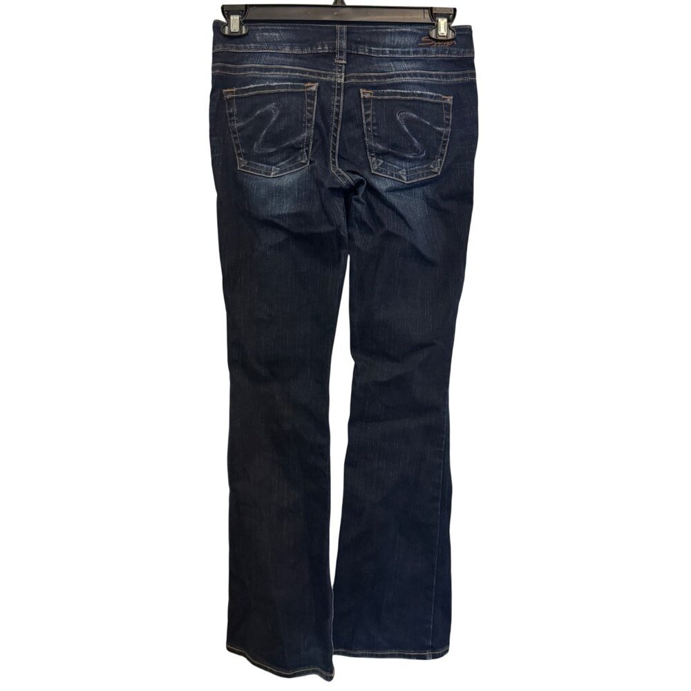Silver Jeans Co Suki Bootcut Womens W27/L32 Dark Wash Denim